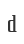 d