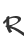 R