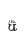 u