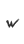 w