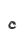 c