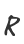 R