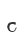 c