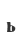 b