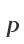 p