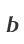 b