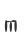 m