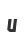 u