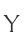 Y