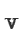 V