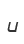 u