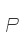 P