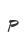 p