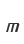 m
