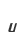 u