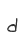 d