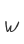 W