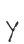 Y