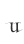 u