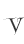 V