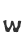 w