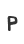 P