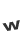 w