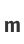 m