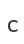 c