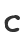 c