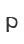 p