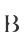 B