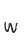 w