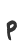 p