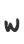 w