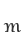 m