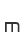 m