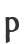 p