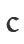 C