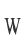 W