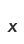 x