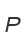 P