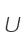 U