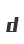 d