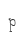 p